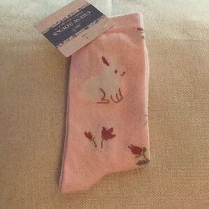 🐰NWT Fun Bunny Socks Brand New With Tags Closet Must Have 🐰
